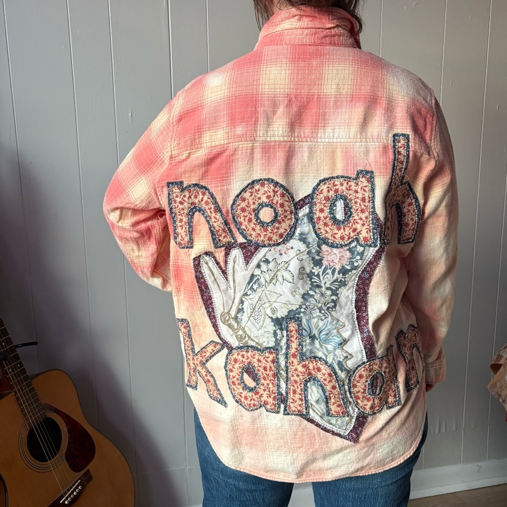 Noah Kahan Upcycled Flannel